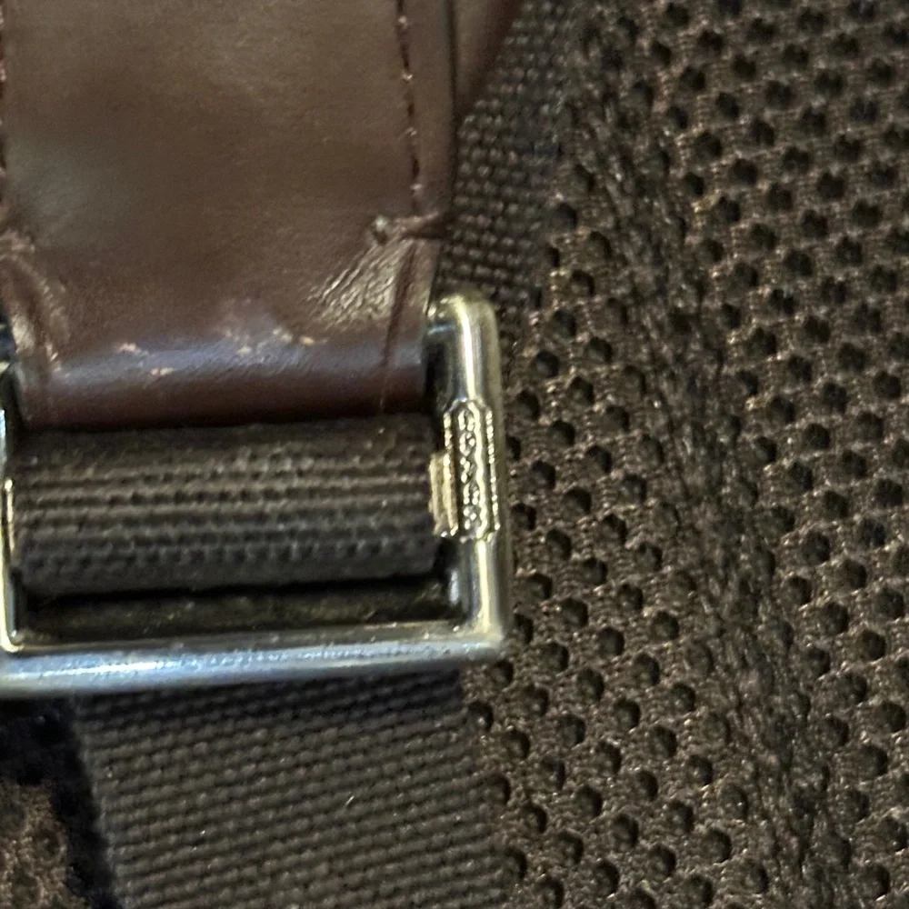Vintage Coach Brick colored Backpack - Picture 7 of 16